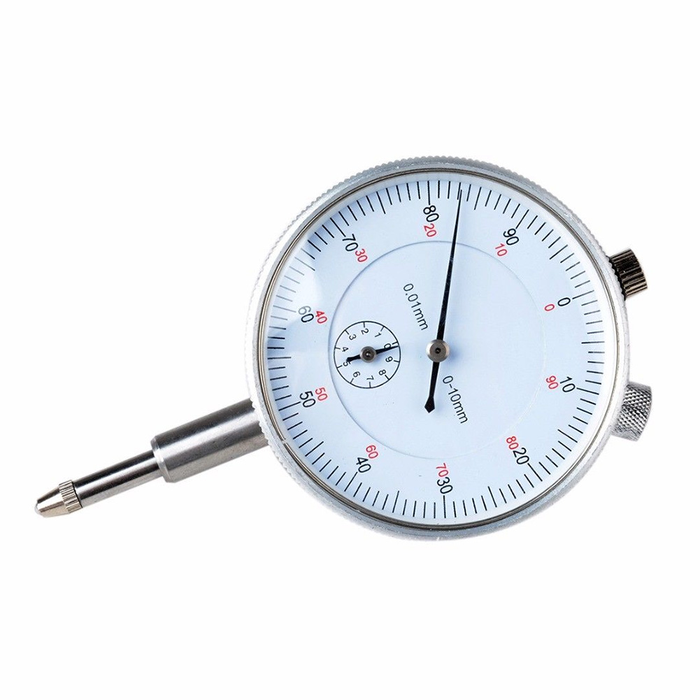 0-10Mm Meter Precisie Dialgauge Industriële Werk Dial Indicator Draagbare Meetinstrument Gauge 0.01Mm Resolutie Analoge