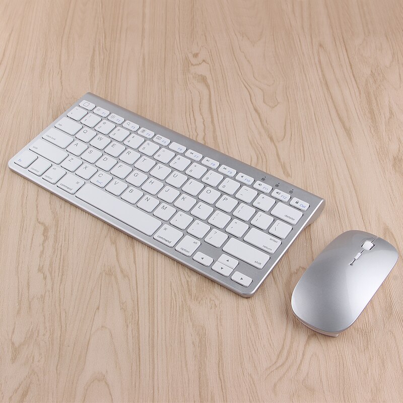 Wireless Keyboard and Mouse for iMac Pro Computer Keyboard for Macbook Air/Pro 12/13.3/15 Russian