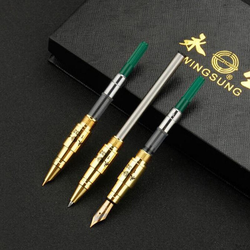 Merk yong sheng metalen vulpen doos verpakking business executive snel schrijvende inktpen 1132