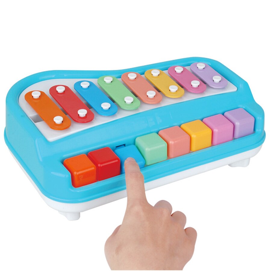 Baby Piano Toy Music Instruments For Kids Multifunctional Toddler Musical Toys For Children Xylophone Music Educational Learning