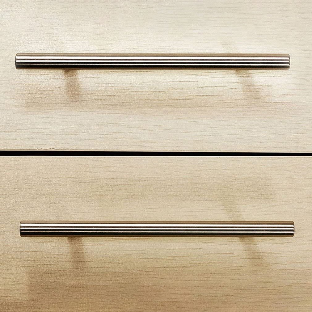 T Shape Door Handle For Bar Kitchen Bathroom Cupboard Cabinet Drawer Stainless Steel Centres Drawer Door Handles T Pull
