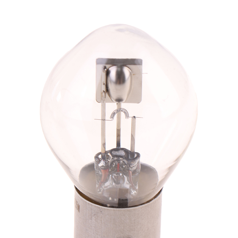 1/2 pièces BA20D ampoule LED haute luminosité 12V 35/35W halogène phare unique ampoule ambre pour moto ATV cyclomoteur Scooter