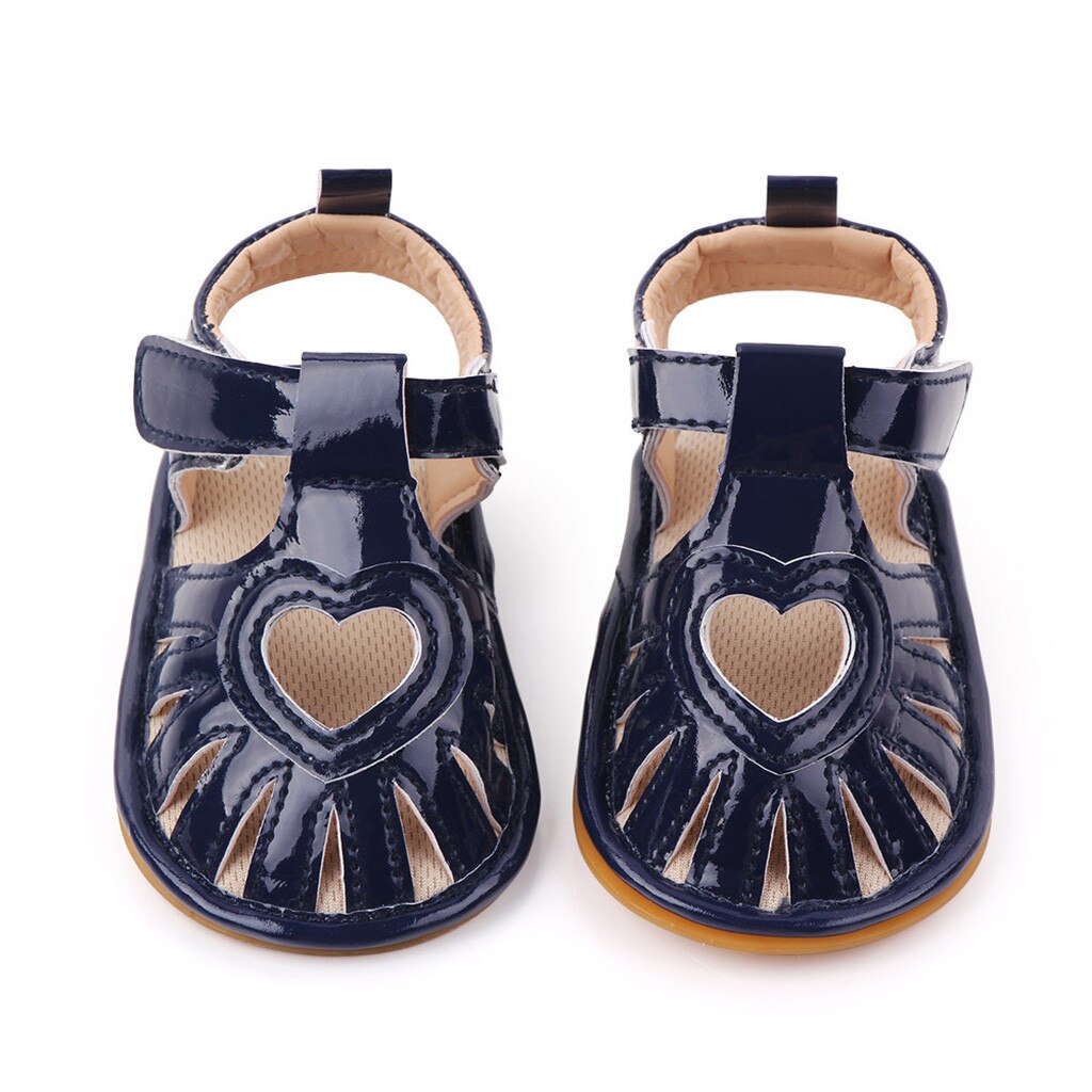 Zapatos de bebé para niño pequeño, Chico, niña, Princesa, bonito Niño, primeros pasos, zapatos de verano: Dark Blue / 12-18Months