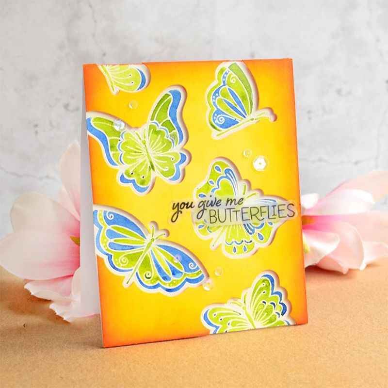 DIY Cutting Dies Stencil + Clear Rubber Stamps for Scrapbooking Embossing Paper Card Decor (Cutting Dies + Clear Stamp Seal)