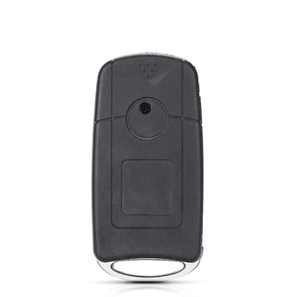 Keyyou 2 -knapps byte av bilnyckel fob fodral fjärrskydd för ssangyong actyon kyron rexton med oslipat blad