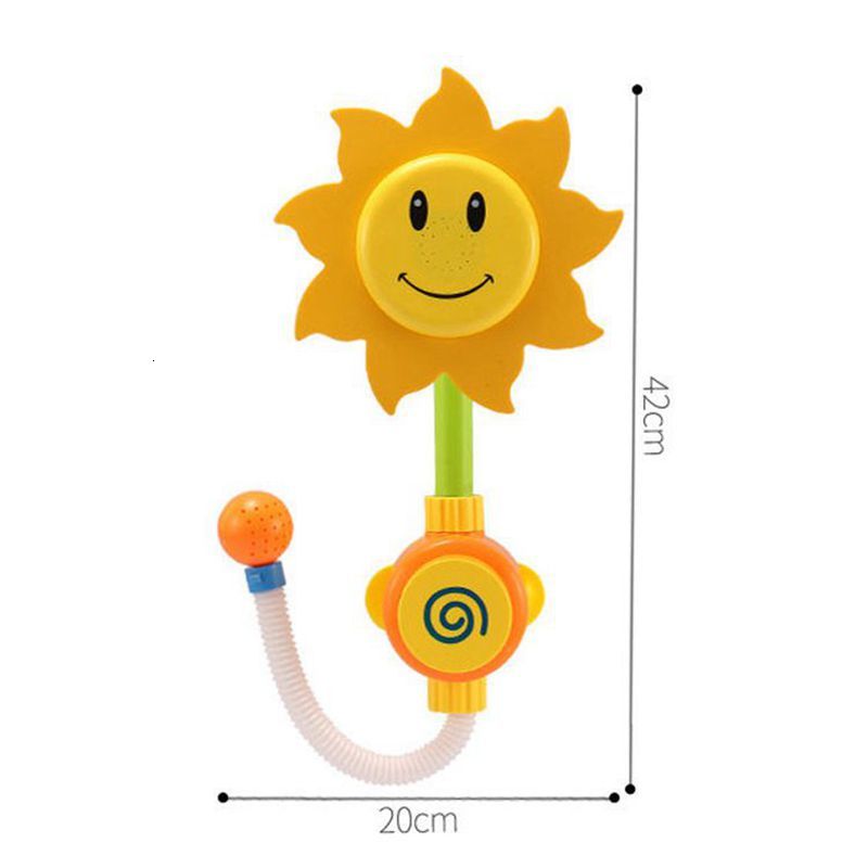 bebé baño juguete bañera girasol ducha grifo Spray agua natación baño juguetes para niños agua divertida juego
