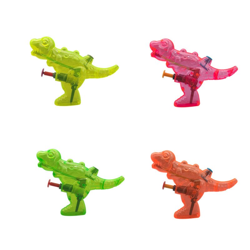 2pcs Mini Dinosaur Water Gun Outdoor Beach Water Gun Portable Blaster Gun Kids Beach Toys For Children Summer Beach Games