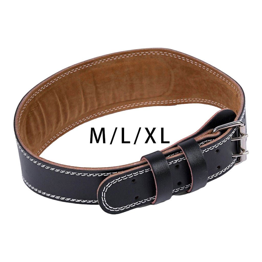1Pc Weight Lifting Belt - Great for Squats, Clean, Lunges, Deadlift, Thrusters Training Firm &amp; Comfortable Lumbar Support