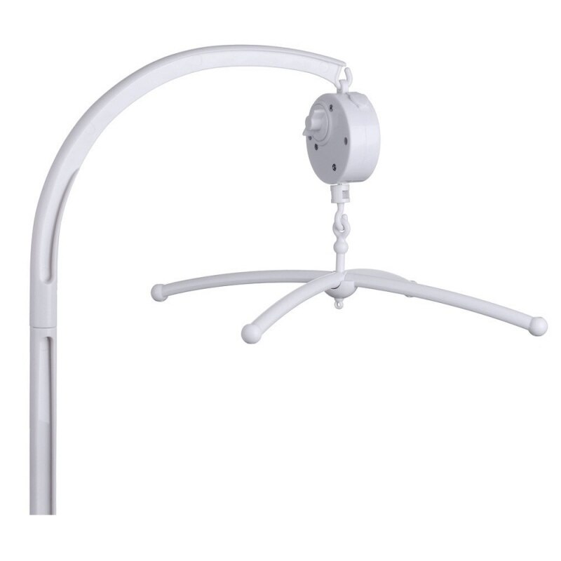 Bed Wieg Muzikale Carrousel Door Mobiele Bed Bel Ondersteuning Arm Cradle + Muziek Doos Met Touw/Automatische Carillon Muziek doos (Zonder