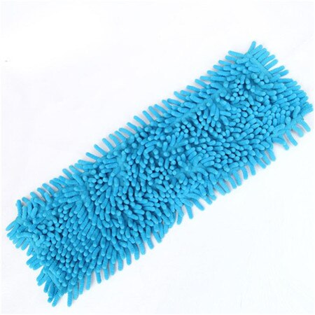Huis Schoonmaken Pad Chenille Huisstof Mop Hoofd Vervanging Microfiber Vervangen Rechthoek Mop Heads: Blauw