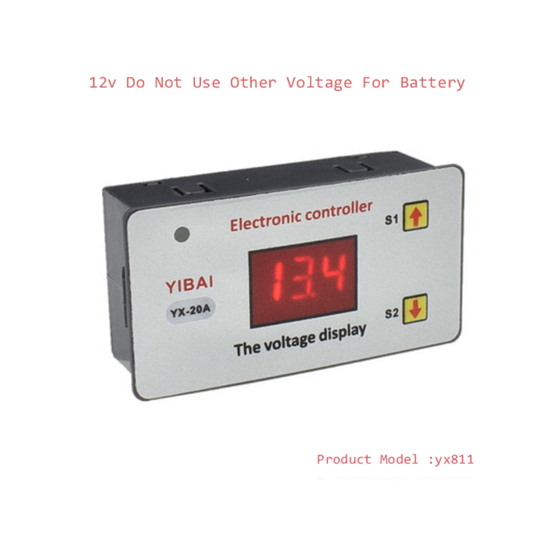 12V 24V 48V Batterie über entladung schutz modul niedrig-spannung schutz bord Energie verlust trennung unter spannung: 12V