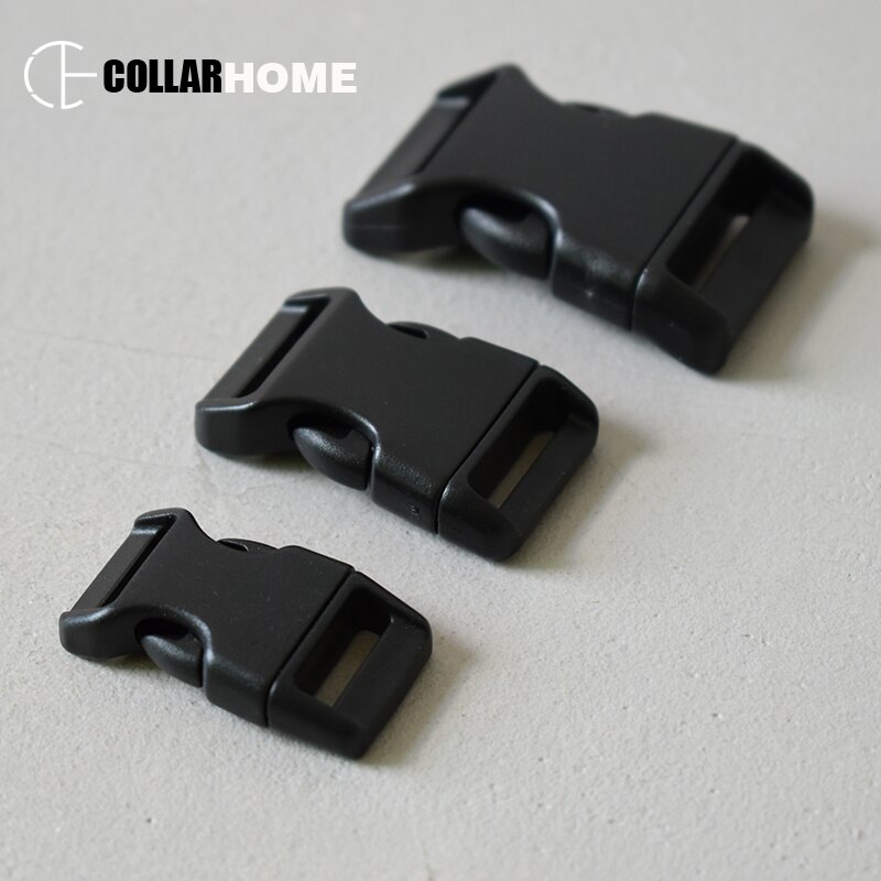 Plastic quick side release buckle 15mm 20mm 25mm DIY dog cat collar harness sewing bag backpack pet supplies aaccessories
