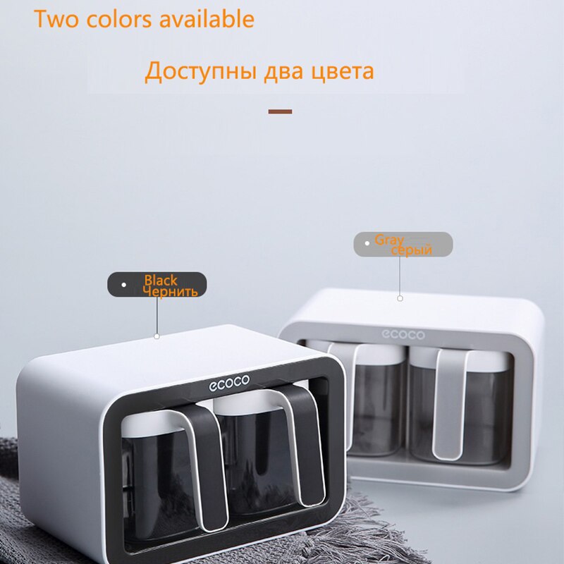 Ecoco – étagère à épices murale de , contenant des bocaux, organisateur d'assaisonnement sans poinçon, étagère à épices de cuisine avec pots et cuillères