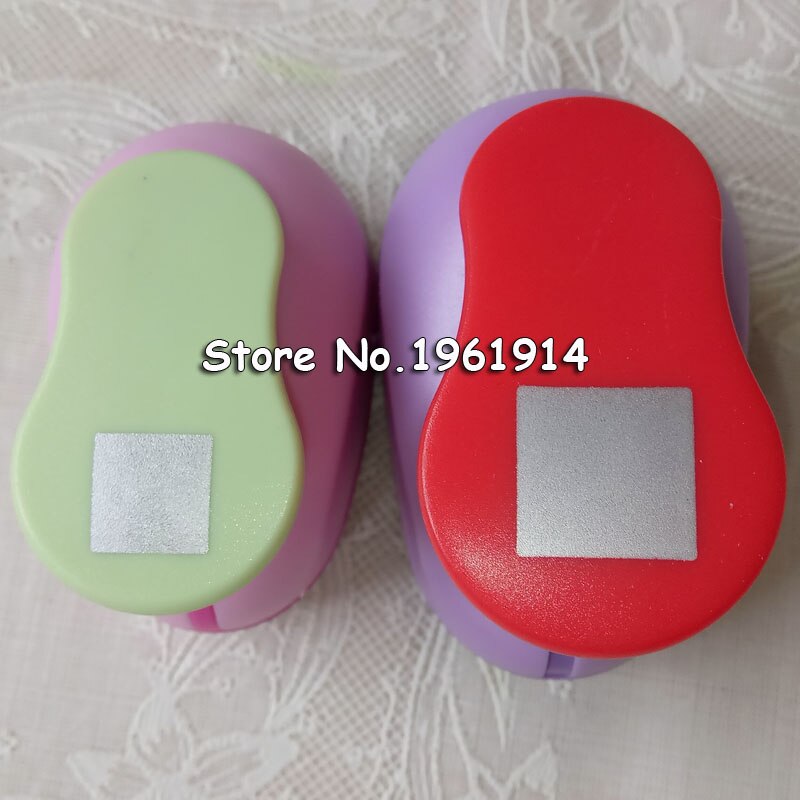 1 inch Square shape EVA foam punches paper punch for greeting card handmade DIY scrapbooking craft punch machine