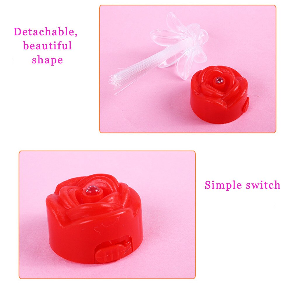 Kreative freundlicher glänzend Stieg Blitz-Bunte freundlicher Pädagogisches Spielzeug Weihnachten Spielzeug für freundlicher glühen in das dunkel malen glüHenne @ EIN