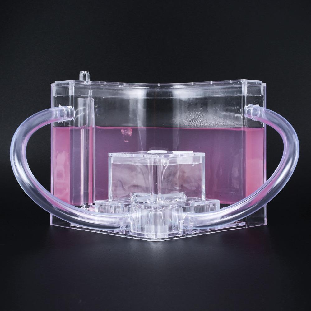 Maison de fourmis 10.8CM, ferme de fourmis, nid de fourmis, zone d'alimentation, Art spécial, Villa transparente colorée, décoration amusante, pour enfants