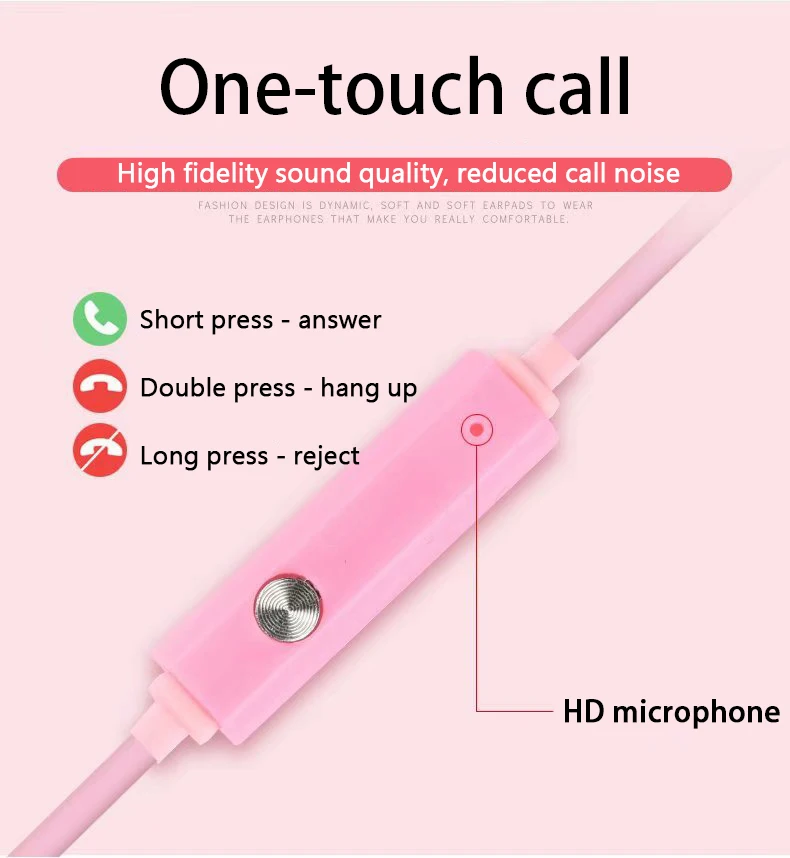 Auriculares universales con gancho para la oreja, cascos con micrófono, sonido HD, graves, música con cable, para teléfono, Pc, Mp3, 3,5 Mm