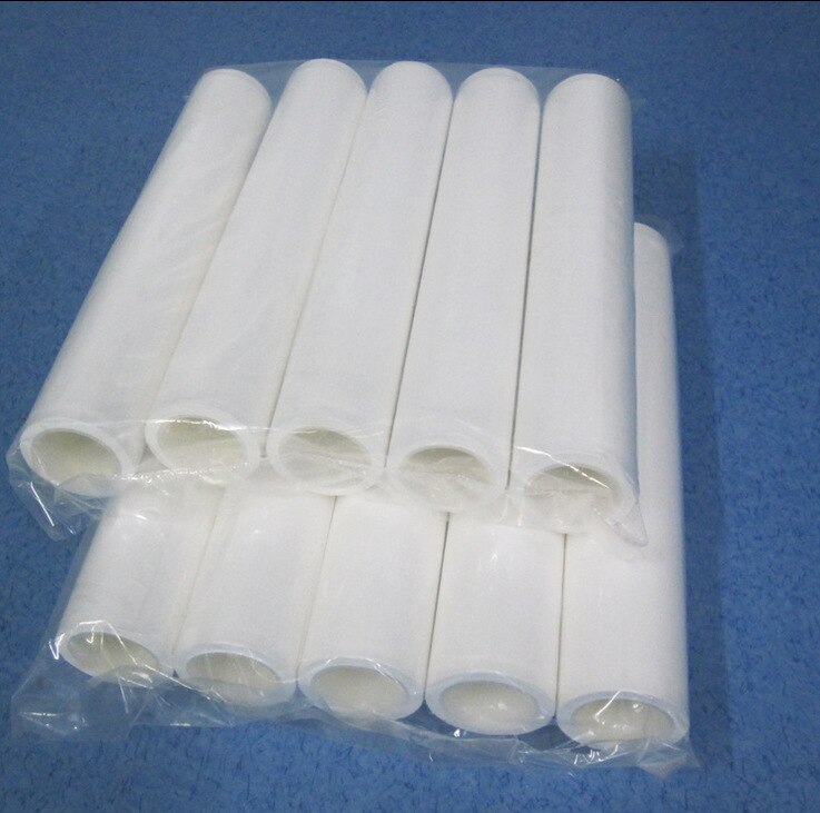 Sticky Roller 4-Inch 6-Inch 8-Inch 10-Inch 12-Inch Tearable White Glue Barrel Cleaning Roller PE Dedusting Roller