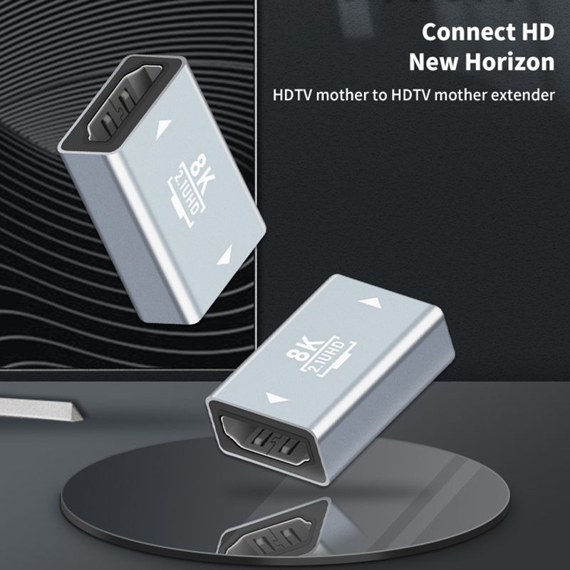 60hz 8k Verlängerung für TV-Kasten HDTV UV00i HDMI-kompatible 2,1 Buchse zu Buchse Adapter Video Kabel Schnitts telle Erweiterung Konverter