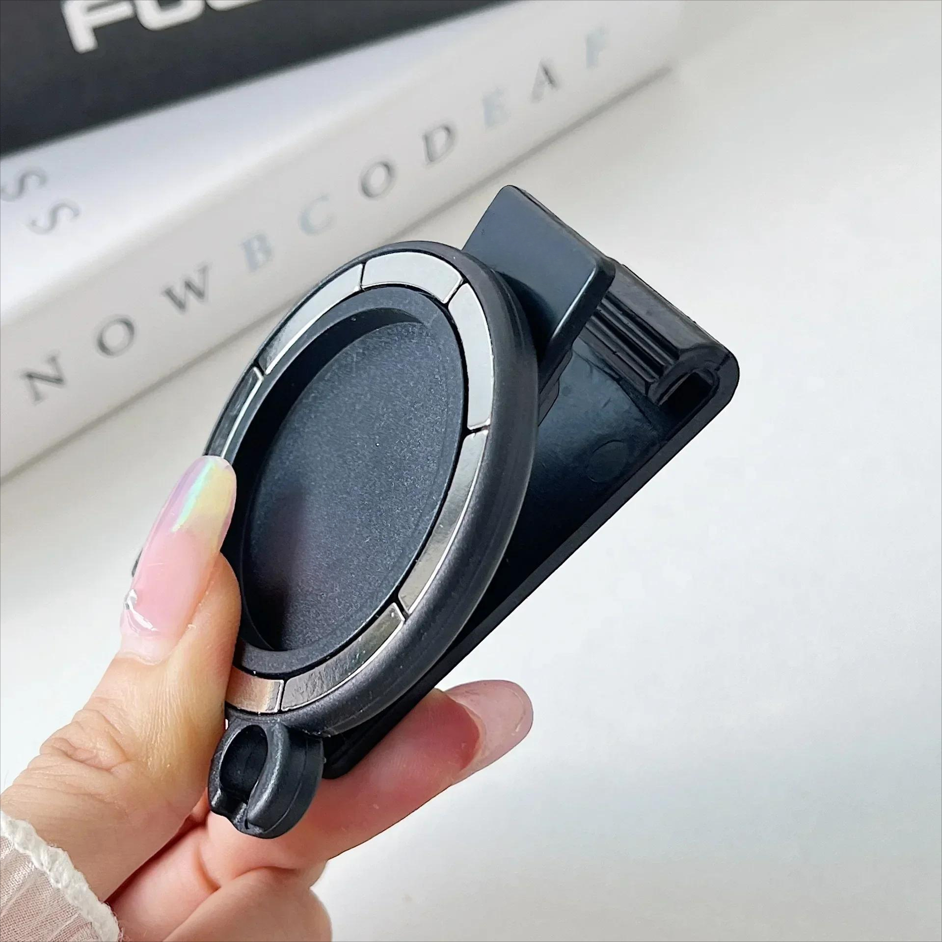 Gratis handen magnetische riemclip houder mobiele telefoon houder rugzak clip metalen haak lente touw voor Magsafe IPhone accessoires