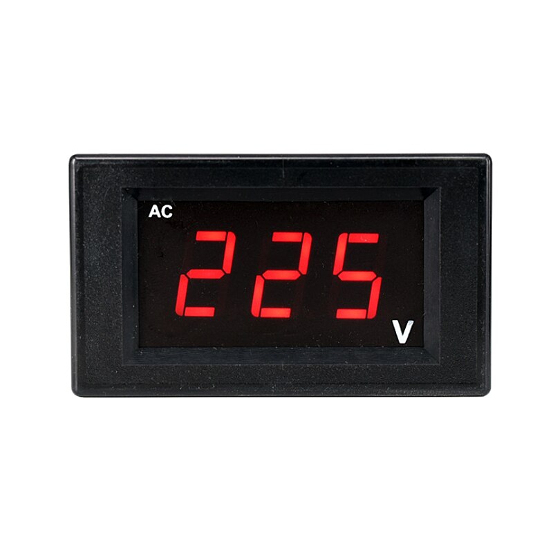 high-precision AC AC voltmeter with digital display, 220V single-phase three-phase 380V LED Вольтметр переменного тока