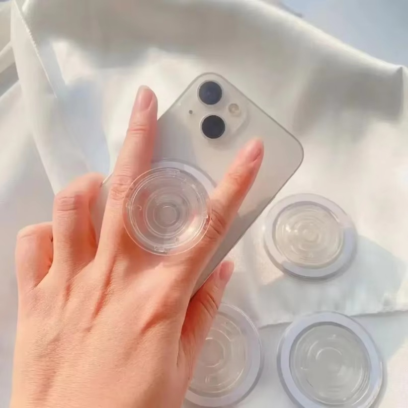 Opvouwbare magnetische mobiele telefoon grip houder socket zak voor Magsafe iPhone 16 15 14 13 12 Pro Max ringvinger uitbreidende standaard