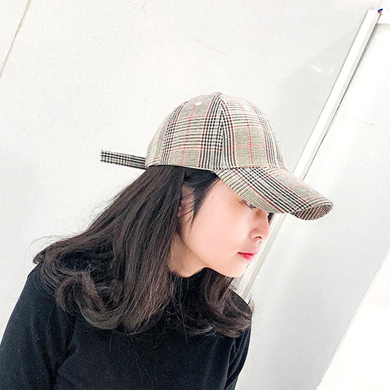 Unisex Golf Cap Baseball Outdoor Hat Sun Shade Sports Golf Caps Baseball hat Plus Women's Art Plaid hats