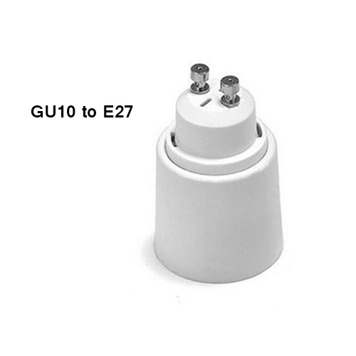 B22 G9 E27 E14 E40 Socket Lamp Extender Houder Licht Adapter Base Lamp Plastic Lamp LED Schroef Aansluitingen Fitting converter: GU10 to E27