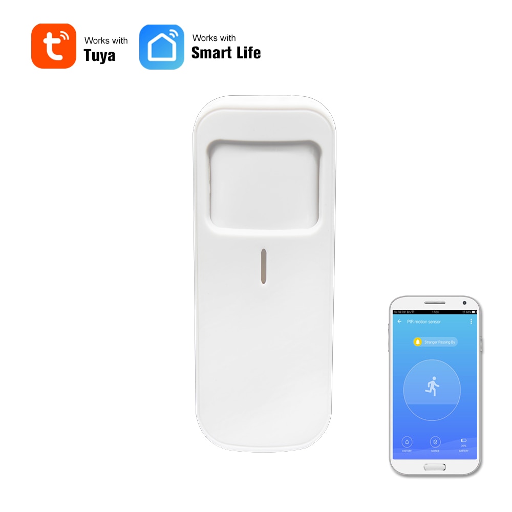 Wifi pir bewegingsmelder beveiliging inbraakalarm sensor draadloze passieve infrarood detector tuya app bediening smart home
