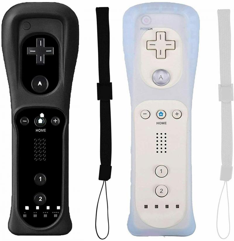 Mando a distancia inalámbrico con Bluetooth, todos los colores para Nintendo Wii, Mando de sincronización de mano izquierda/Nunchuck opcional con funda