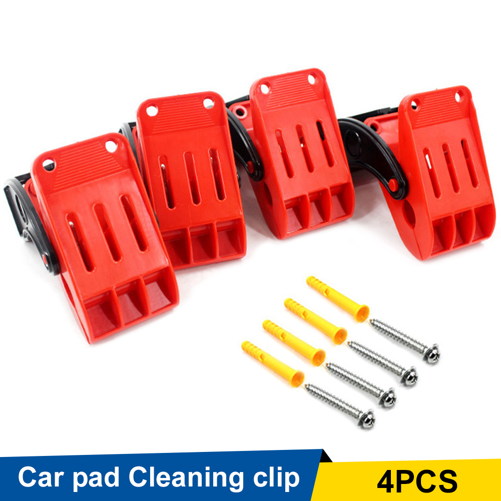 Nowe samochodowe maty podłogowe klipsy robić myjni samochodowej przyrządy robić czyszczenia samochodu dywan myjnia zacisk podnóżek czysty hak narzędzie wielofunkcyjne mata robić jogi klip