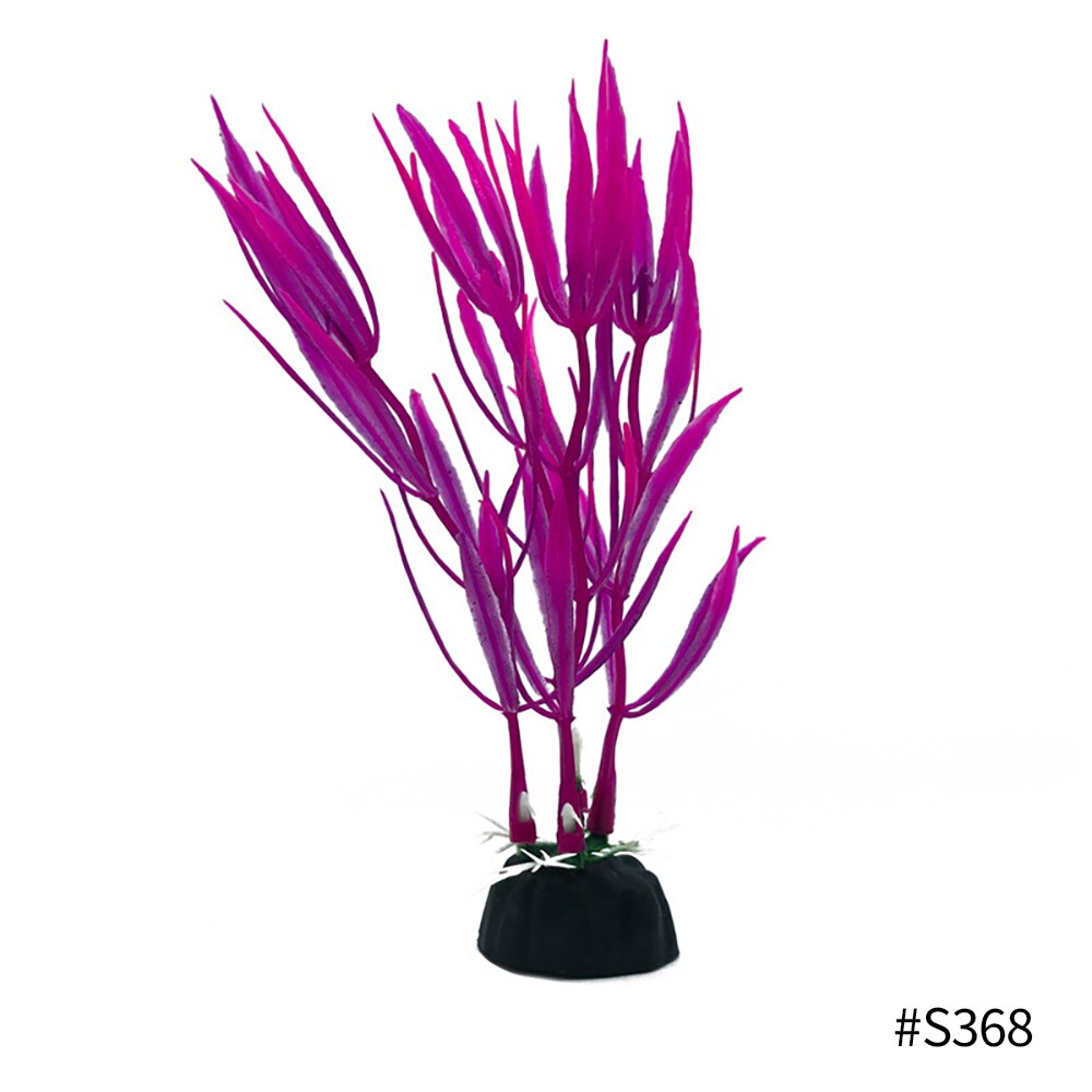 10cm Artificial Aquarium Plant Decoration Fish Tank Simulation Submersible Flower Grass Ornament For Aquarium Underwater Plant: 06