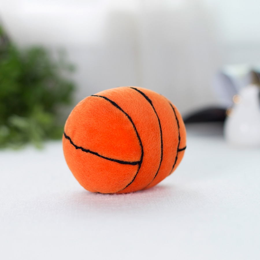 Kawaii Gevulde Knuffel Kinderen Kleurrijke Bal Ring Rammelaar 0-1 Jaar Voetbal Basketbal Voetbal Baseball Baby Pop