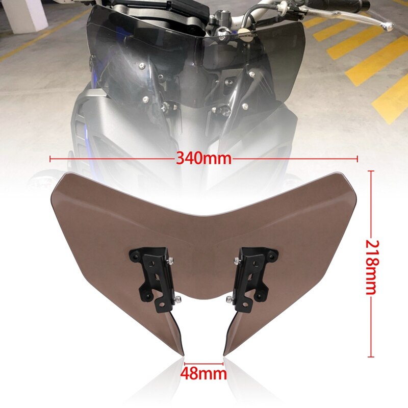 Frontrute til yamaha mt -09/ sp fz -09 18 19 frontrute pare-brise motorsykkel vindavvisere mt -09sp mt09 fz09 mt fz 09