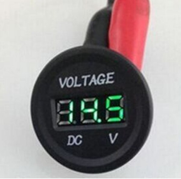 12-24v led automotive digitale detectie dc auto motor digitale voltmeter 10cm x 10cm x 10cm cz