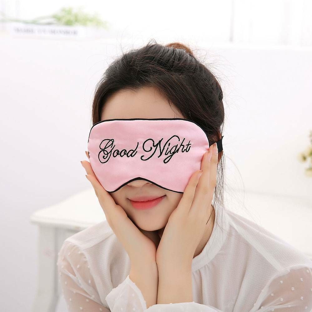 Schlaf Augen Maske Schatten Nickerchen Abdeckung atural Schlafen Augenbinde Gesicht Schattierung Schlaf Baumwolle Brille Hilfe Entspannen Reise Augenklappe
