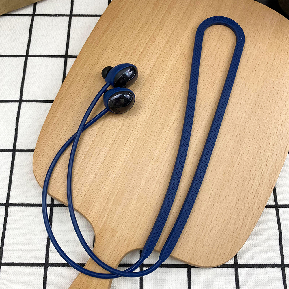 silicone anti perduto cinghia auricolari corda per il collo per SAMSUNG galassia mini cuffie pro senza fili cuffia cordino per collo corda corda corda