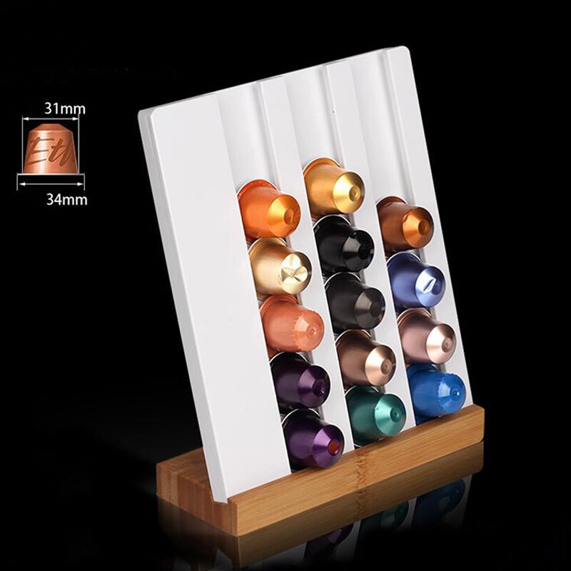 Kaffeekapsel Organizer Metall - Aufbewahrung Für K-Tassen & Espresso Pads