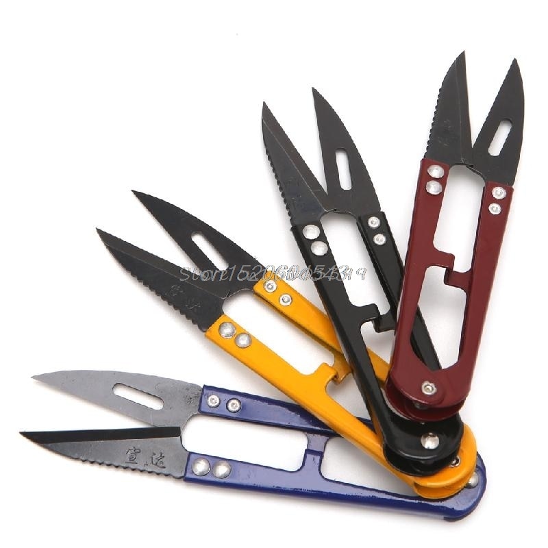 U-scissors Sharp Thread Clipper Sewing Scissor Thread Cutter Tailor Nippers Scissors R12 Whosale&amp