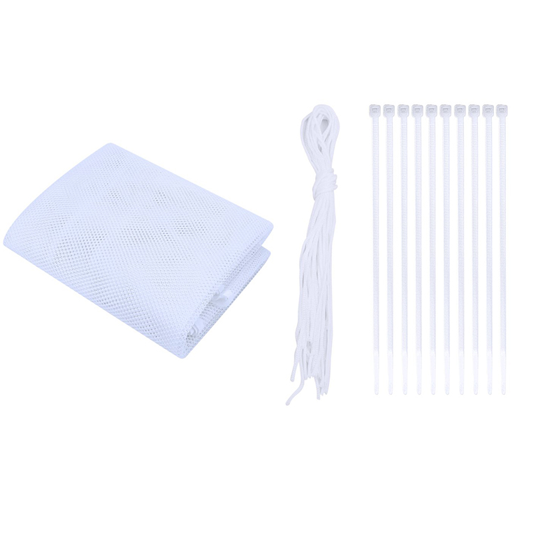 Child Safety Protective Net Multipurpose Durable Stair Balcony Banister Rail Guard Kids Stair Protection Safe Fine Mesh: L / Beige