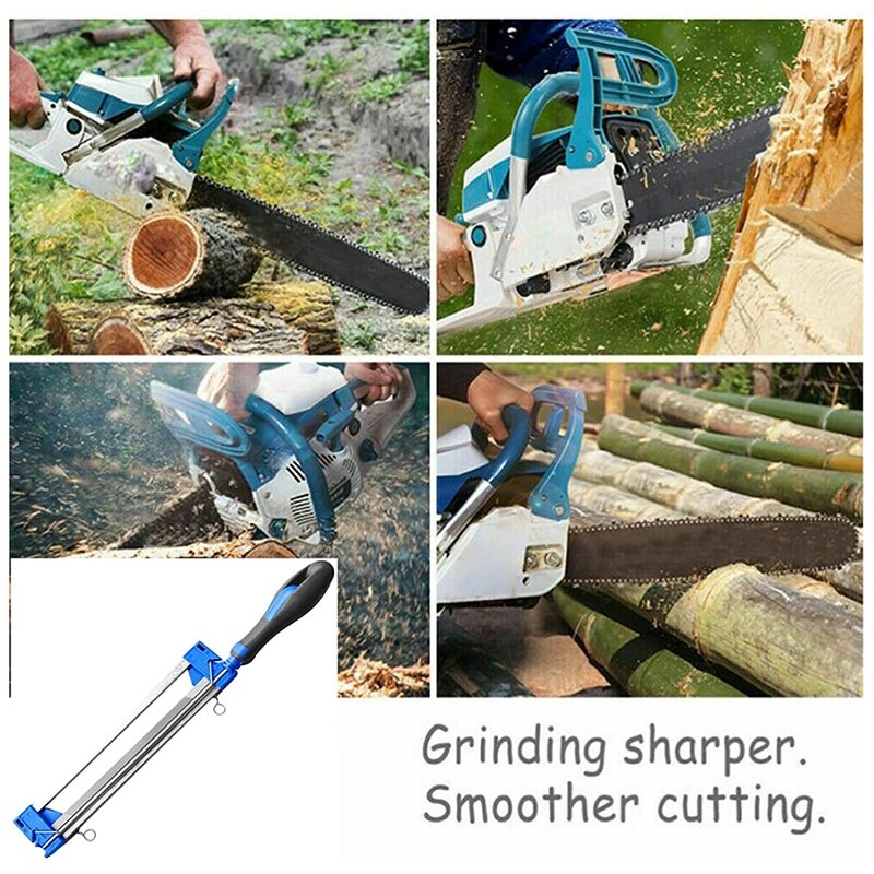 Chainsaw Chain Sharpener 2 in 1 Pitch Fast Chain S... – Grandado