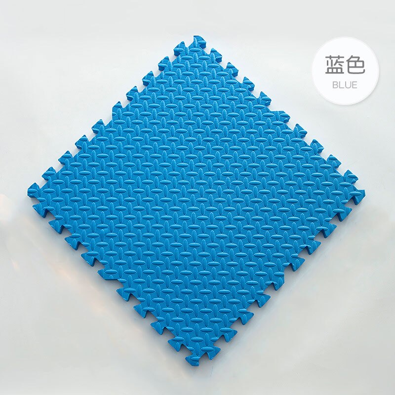 10 stuks eva-schuim baby speelmat gestikt kruipkleed kind ontwikkelingsmat gemonteerd massief tapijt puzzelmat baby gym speelgoed: Qc0084-4