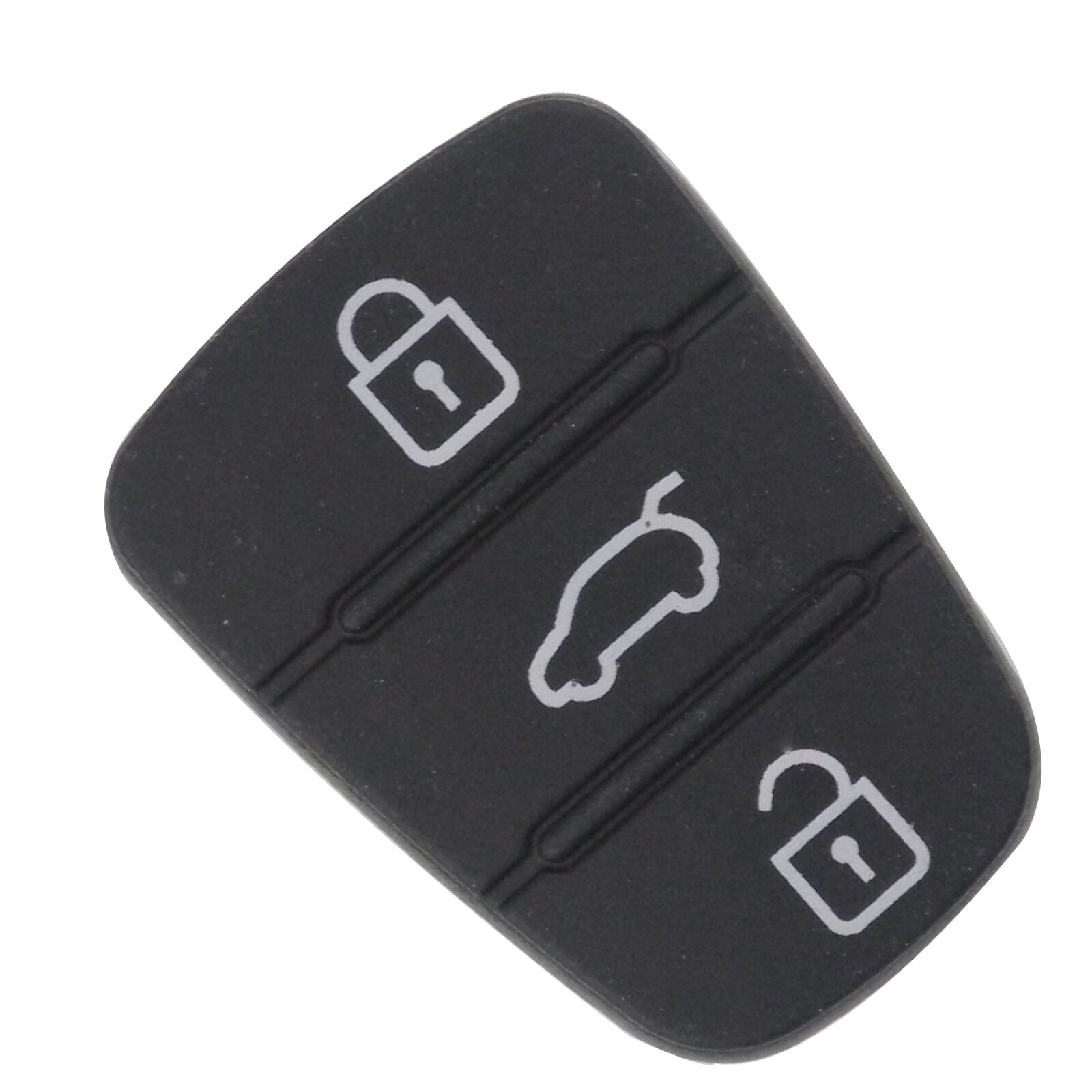 Jingyuqin 3 botones remoto clave Shell para HYUNDAI I30 IX35 para Kia K2 K5 las llaves del coche en blanco cubierta de la Caja: Marrón / 2 Botones