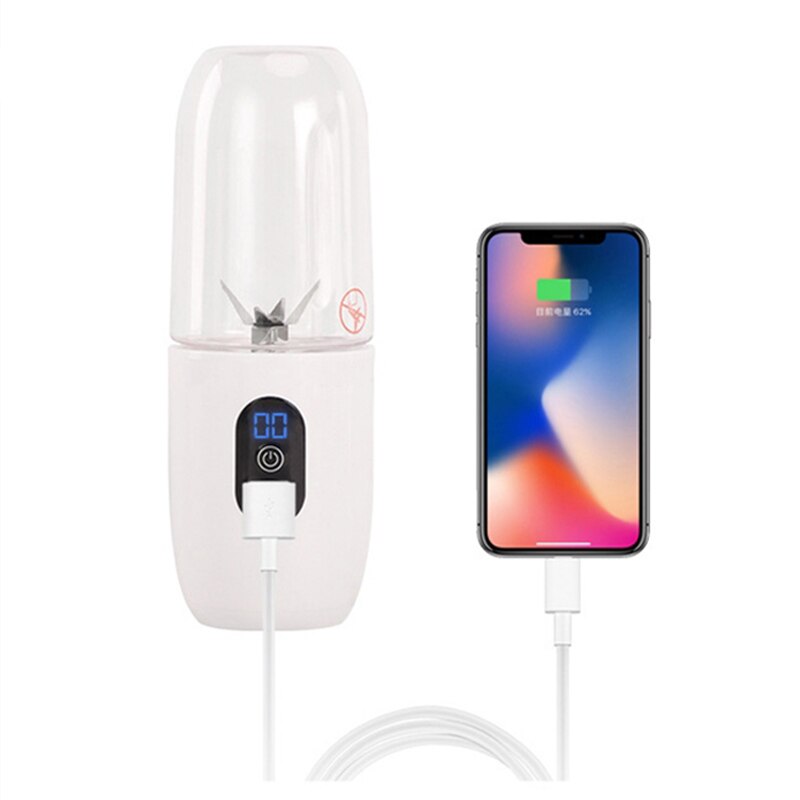 Draagbare Blender Elektrische Juicer Automatische Multifunctionele Usb Oplaadbare Mini Juicer Cup Gesneden Citroen Oranje Mixer