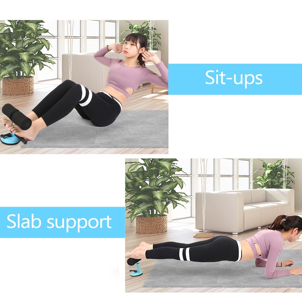Huishoudelijke sit-ups hulpmiddel zuigtype buikspieroefeningen fitnessapparatuur 3 niveaus verstelbare geïntegreerde trainingsapparatuur