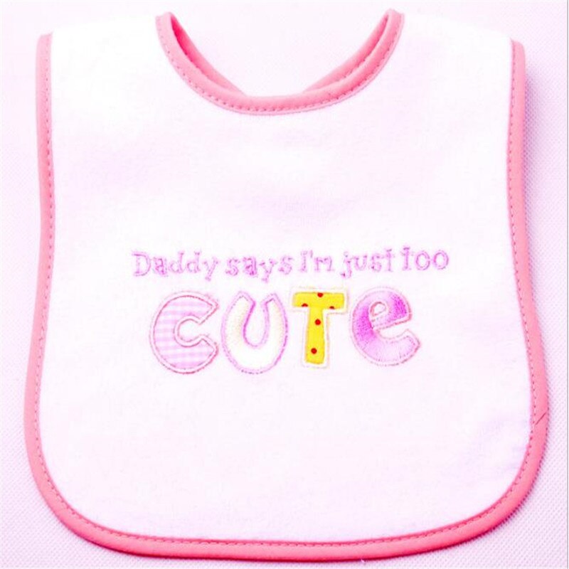 3 Stks/partij Baby Slabbetjes Leuke Cartoon Patroon Peuter Baby Katoen Fit 0-3 Jaar Oude Baby Burp Doeken Feeding bib