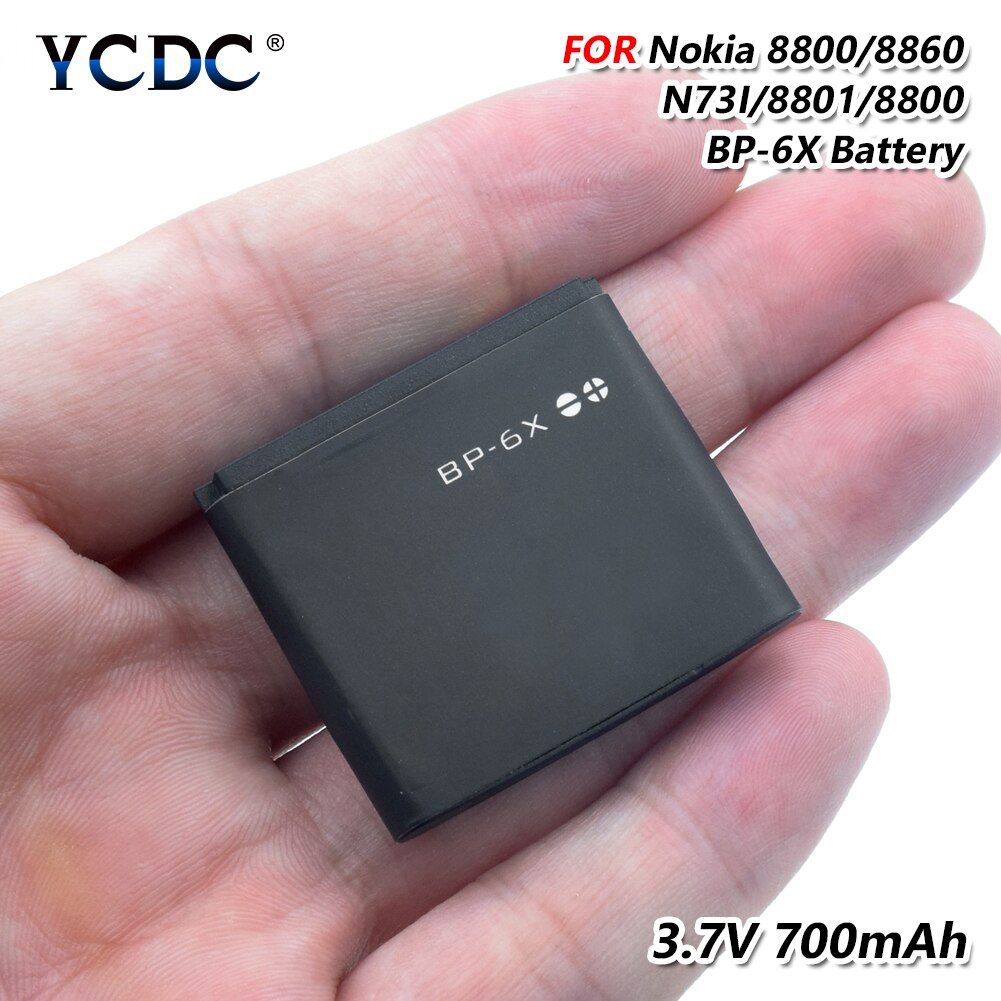 Lithium Beste Mobiele Vervanging BP-6X BP 6X BP6X Oplaadbare Telefoon Batterij Voor Nokia 8800 8800 S 8800 Sirocco N73I 8860