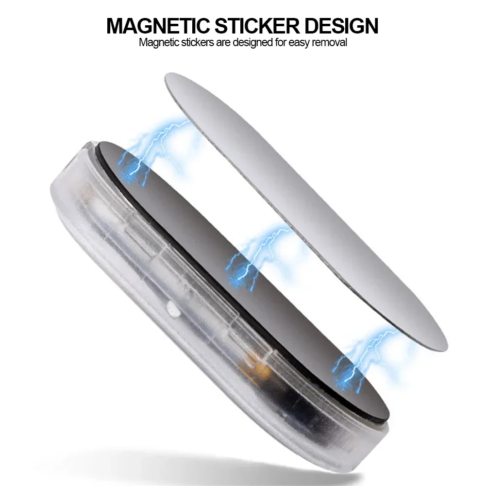 Luci a portato senza fili magnetiche per interni auto Luci a portato per interni per auto Lampada per atmosfera con accento al neon automobilistico ricaricabile tramite USB
