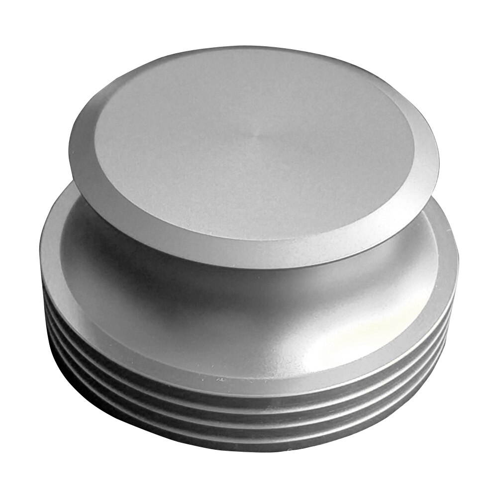 Record Player Disc Stabilizer - Aluminum Portable Turntable Weight Clamp - Vibration Dampening