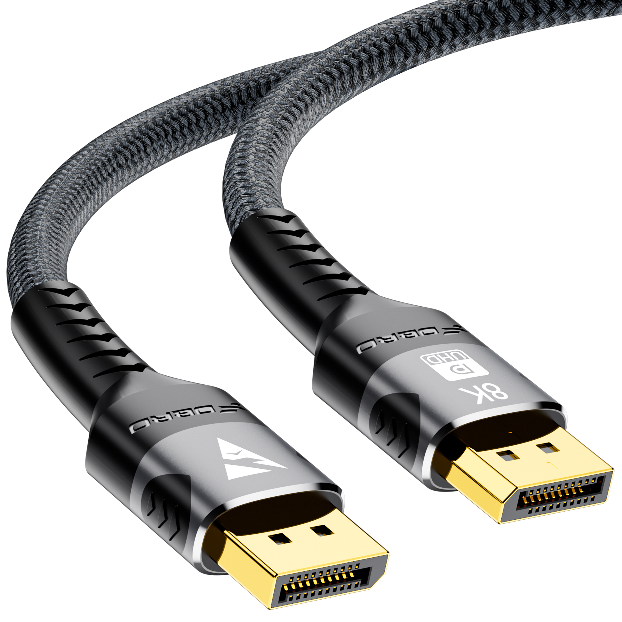 DisplayPort 2.1 Kabel DP 2.0 16K@60Hz,8K@120Hz,4K@240Hz 165Hz 144Hz 80Gbps HDR,HDCP DSC 1.2a Compatibele monitoren 4090 7900xtx: Black / 1m